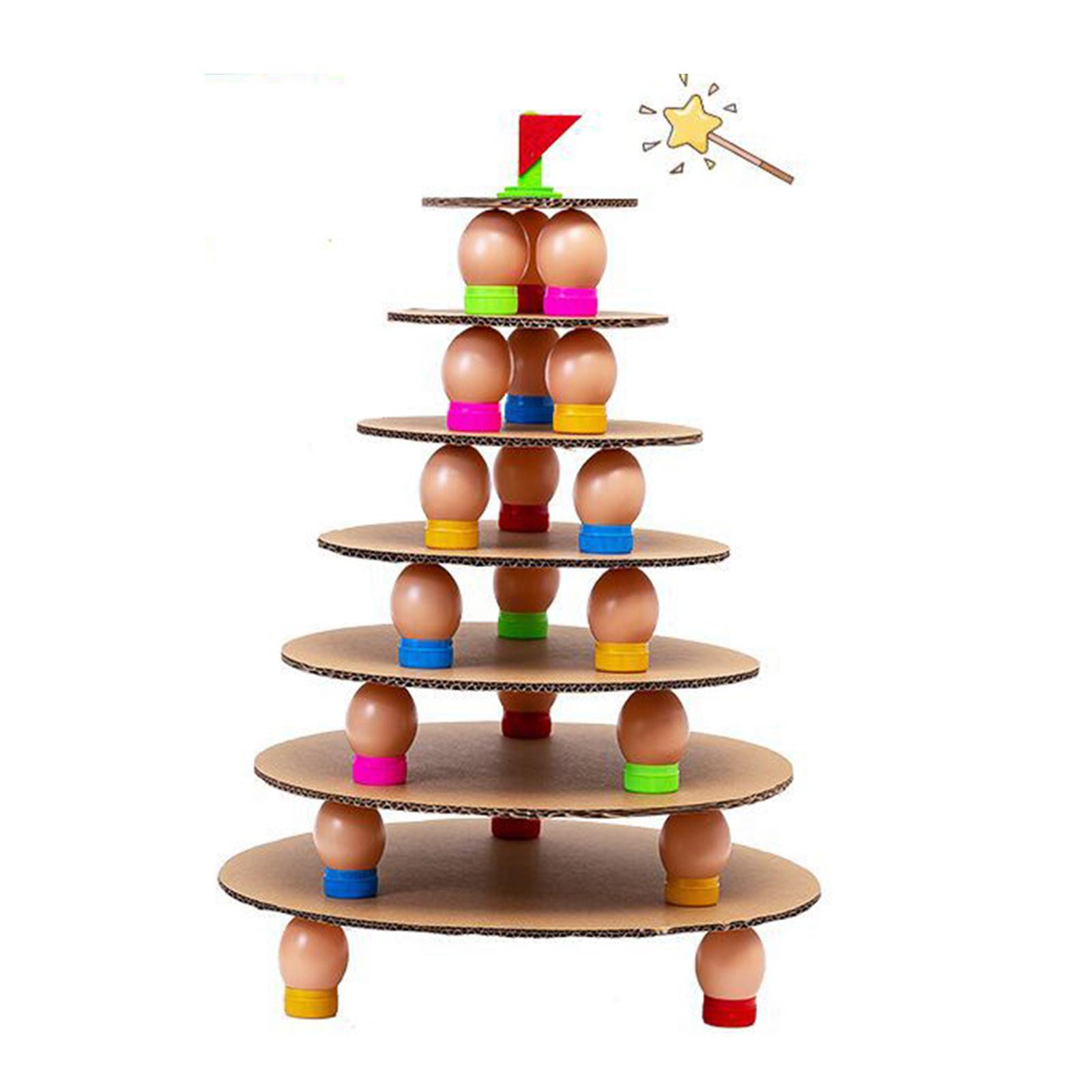 Jigsaw Puzzle Cardboards Size Learning Toys Balance Stacking Toys for Toddlers Birthday Gifts