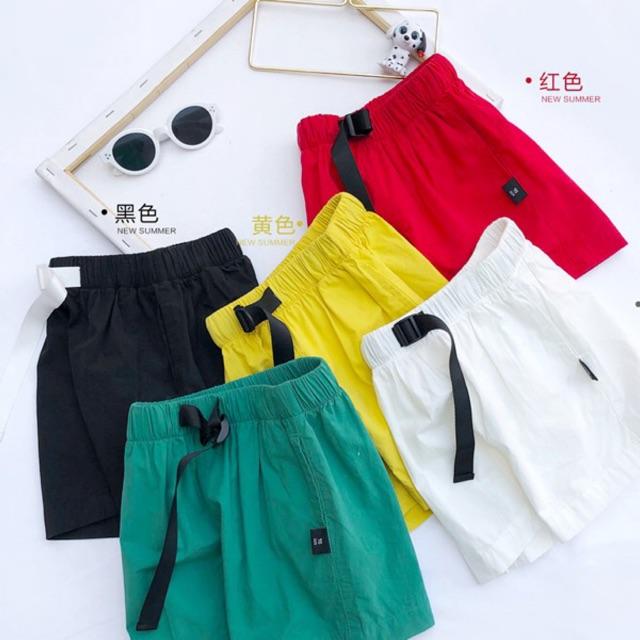 Quần Kaki Short thắt lưng cho bé Q26NK069