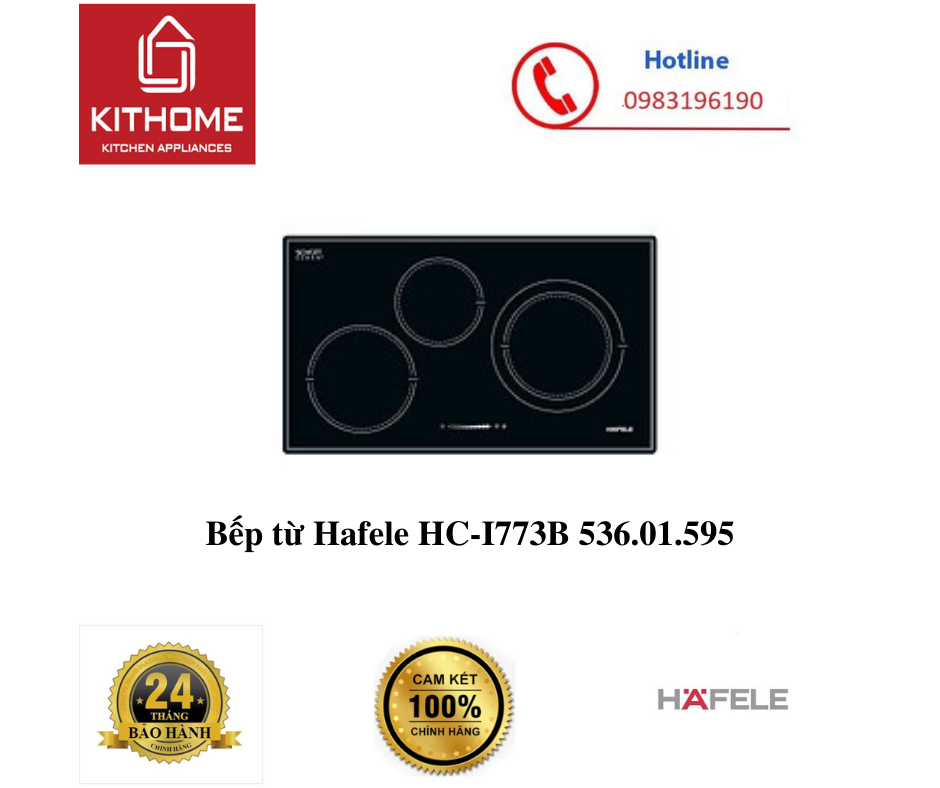 Bếp từ Hafele HC-I773B 536.01.595 - Hàng Chính Hãng