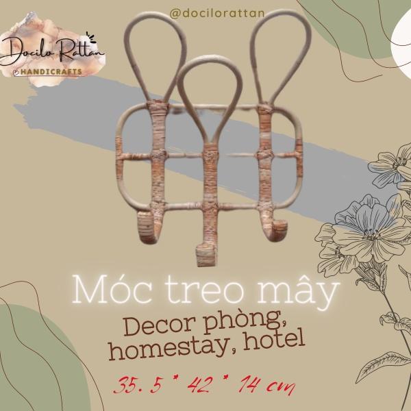 MÓC TREO QUẦN ÁO MÂY TRANG TRÍ PHÒNG- MÓC TREO DECOR PHÒNG KHÁCH SẠN, HOMESTAY