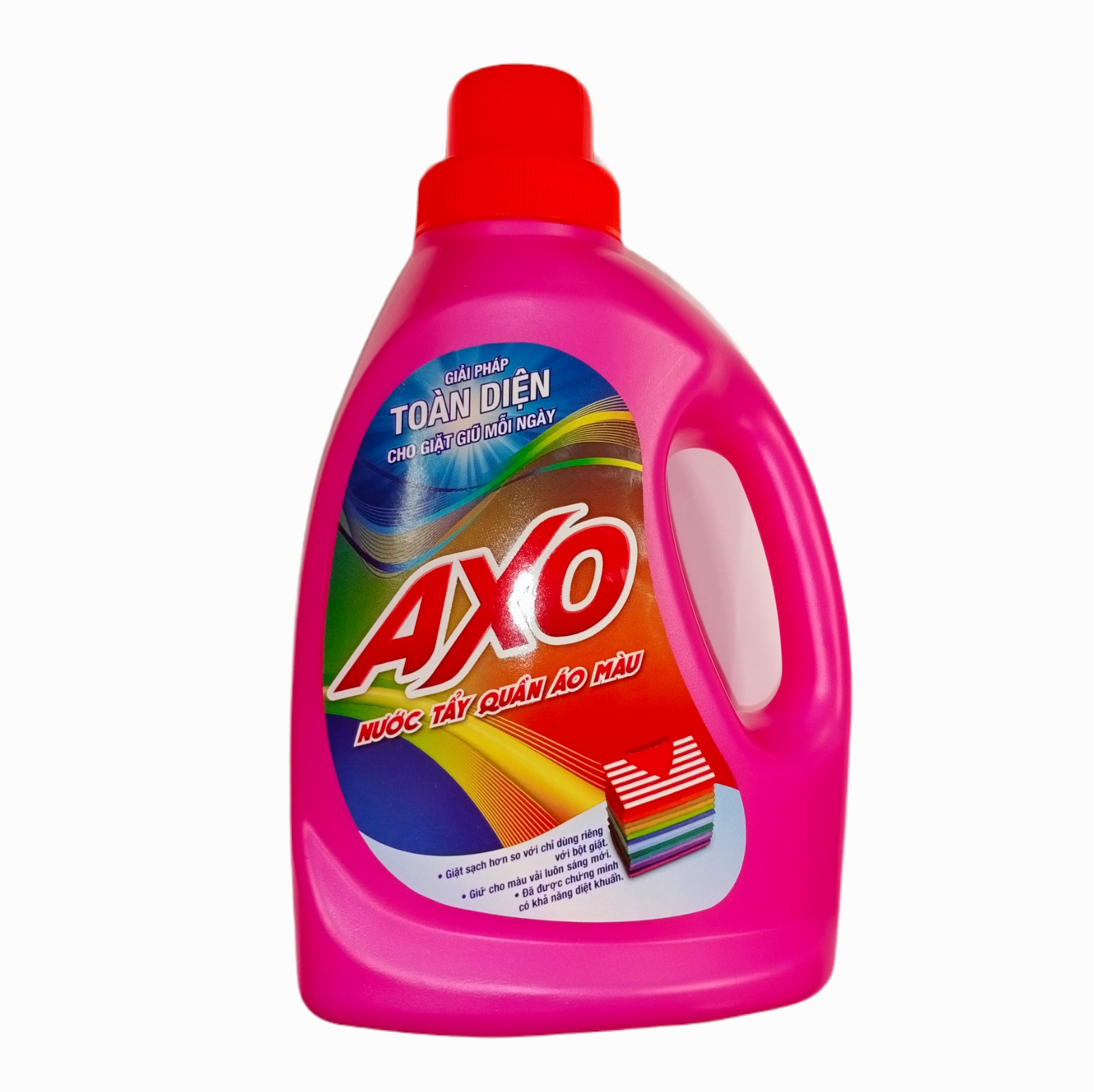 Nước Tẩy Quần Áo Axo Hương Hoa Đào Chai 800ML