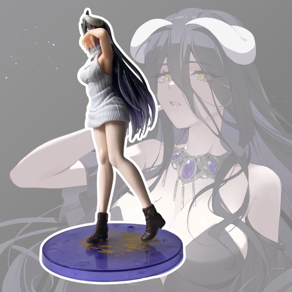 Mô Hình Albedo Tổng Quản Thủ Hộ Giả 25CM Mô hình Overlord Cao Cấp, Figure Mô Hình Anmie Overlord