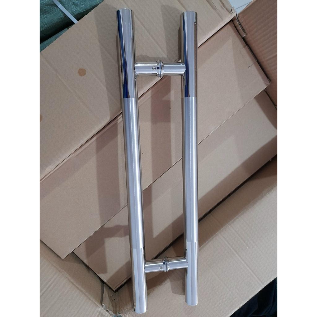 Tay inox phi 32 dài 60cm - Tay nắm inox cửa kính cường lực