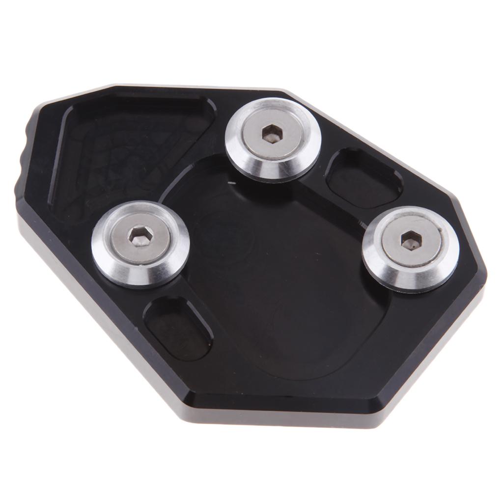 Motorcycle Kickstand Side Stand Extension Pad For BMW F800R 2009 2010 2011 2012 2013 2014