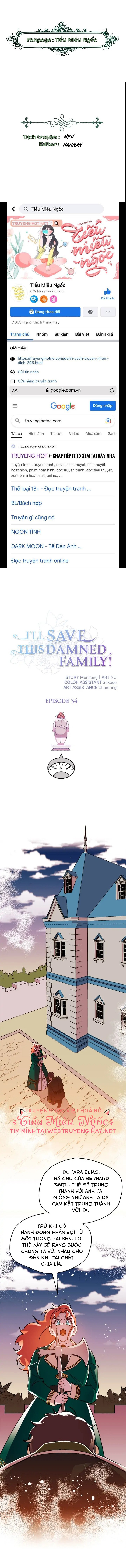 tôi sẽ cứu lấy gia tộc sắp sụp đổ chapter 34 1