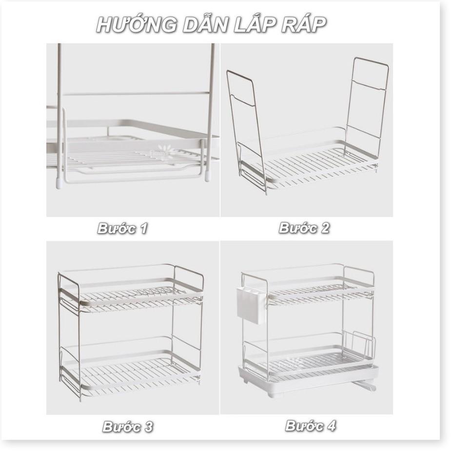 KỆ ĐỰNG CHÉN ĐĨA 2 TẦNG UBARA