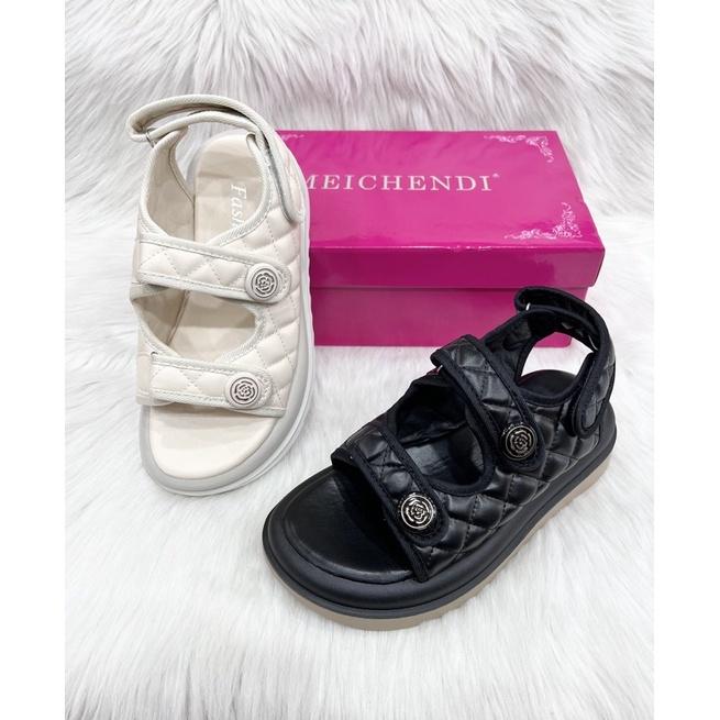 Sandal nữ hai xé đế ghồ cao cấp hàng Quảng Châu