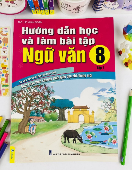 Sách - Hướng Dẫn Học Và Làm Bài Tập Ngữ Văn 8 tập 1 - Biên soạn theo CT GDPT mới - Kết Nối