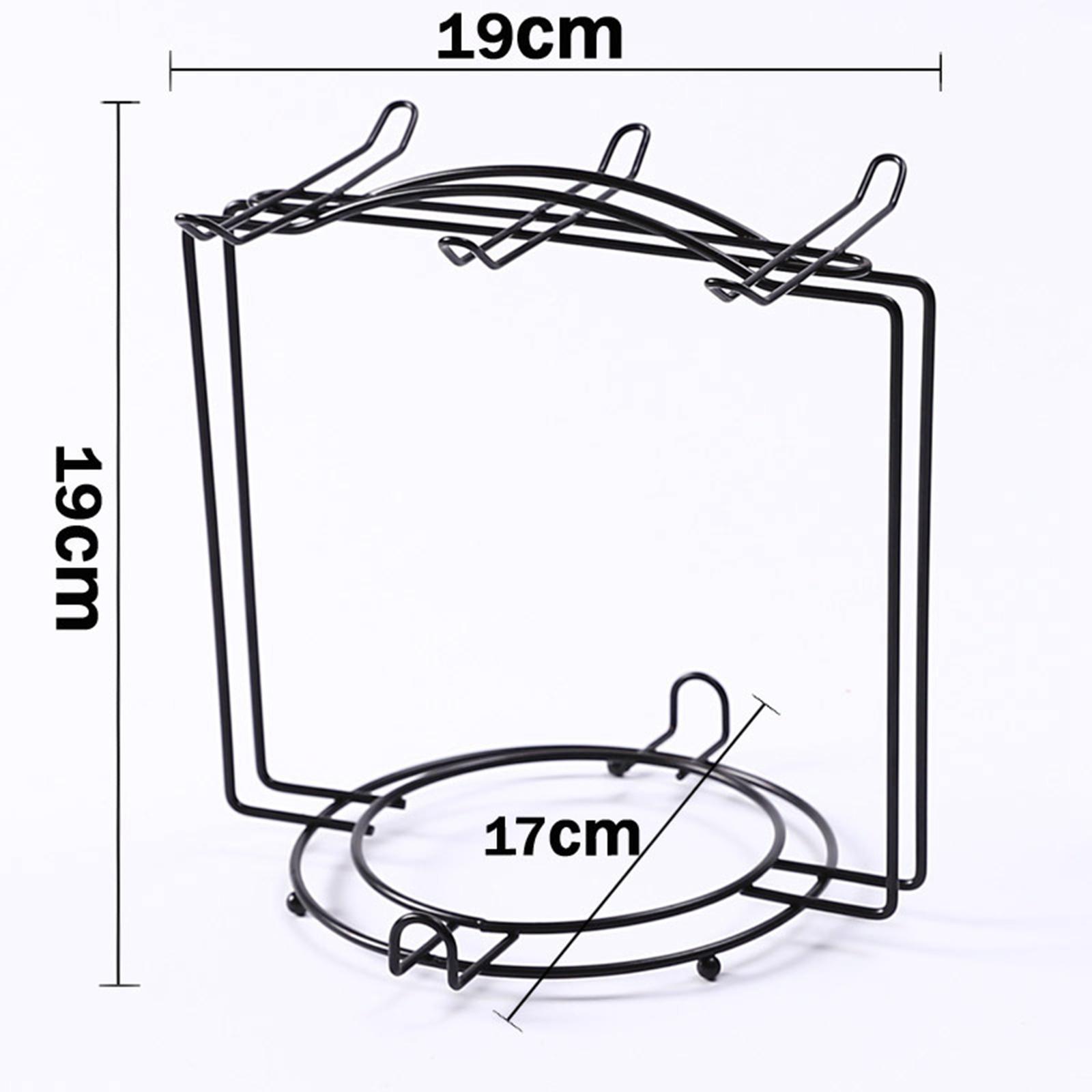 Mug Rack Cup Drying Rack Metal 6 Cup Holder Stand Drying Organizer