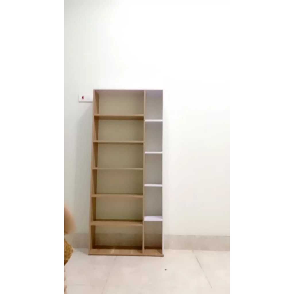 Kệ Sách, Giá Sách 6 Tầng Trang Trí, Decor Phòng Phong Cách Bắc Âu Thương Hiệu Gosashi - KS6Tang