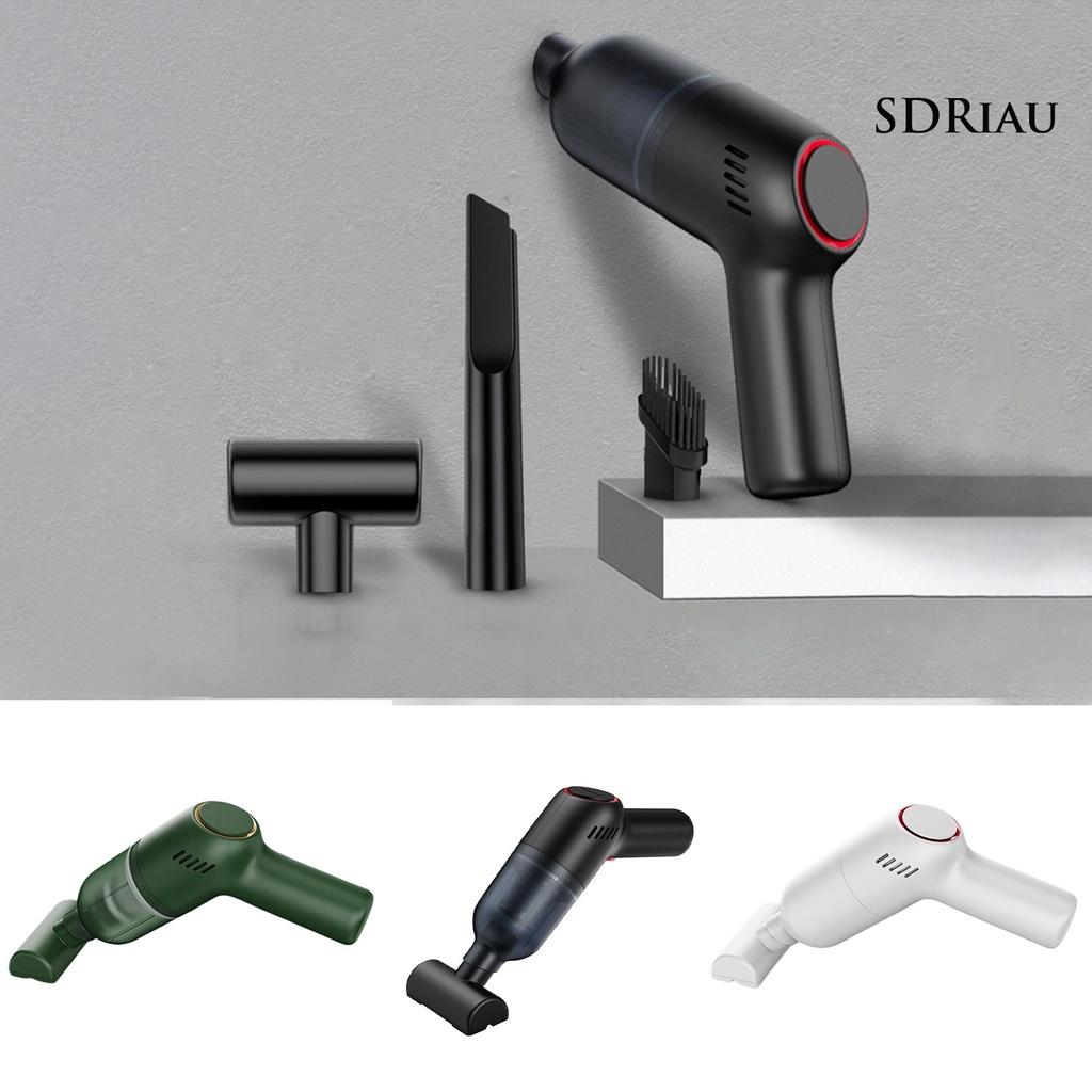 Máy Hút Bụi Cầm Tay Bằng Abs Không Dây Sạc Usb Tiện Dụng Cho Xe Hơi