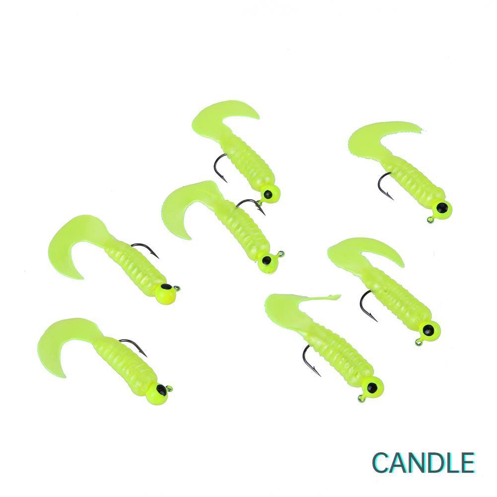 Mồi Câu Cá Giả Hình Con Sâu 1.75g 4.4cm