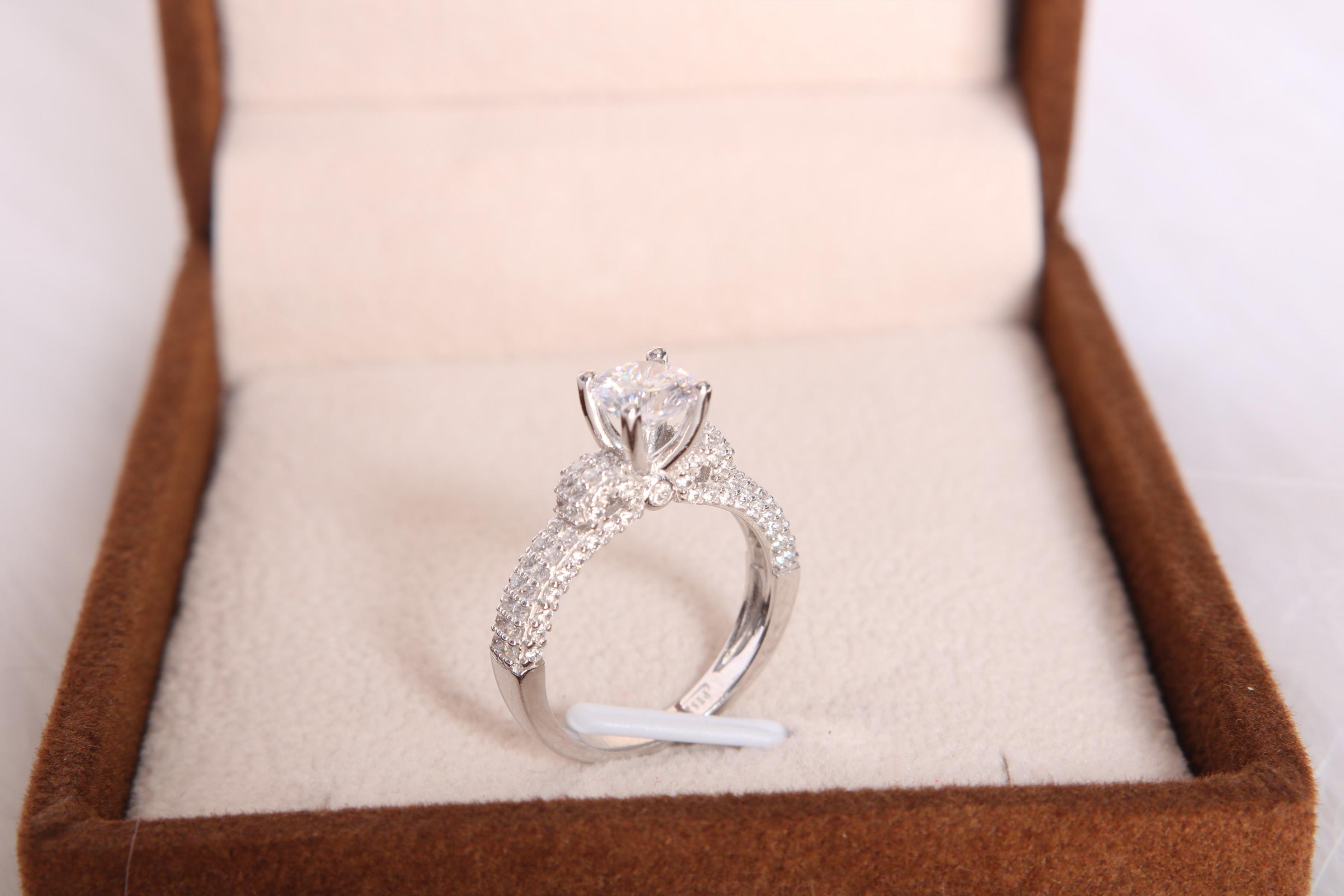 Nhẫn bạc nữ  Flower Love