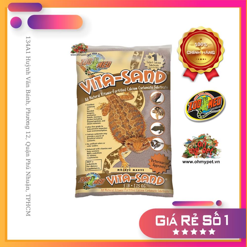 Cát lót chuồng cho bò sát Vita-Sand Chất nền thích hợp cho Bearded Dragon, Uromastyx Lizard,....