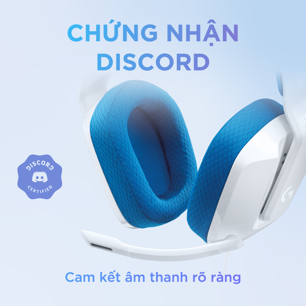 Tai Nghe game có dây Logitech G335 - Mic gập để Mute, Jack 3.5mm, Đệm tai Memory Foam, Nhẹ 240g, Tương thích PC/ PS4 PS5/ Xbox/ Nitendo - Hàng chính hãng