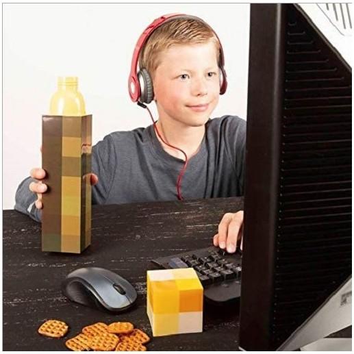 Bình đựng nước Minecraft hình đuốc