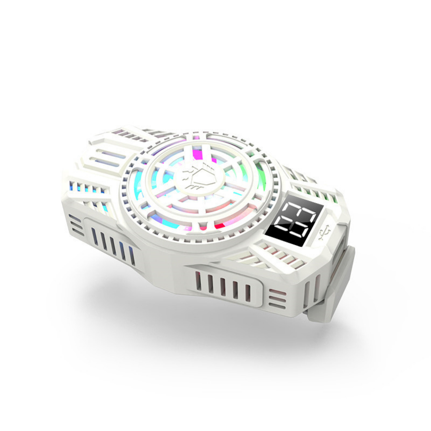 Giá Đỡ Điện Thoại Livestream Chất Liệu Hợp Kim Nhôm Cao Cấp Tích Hợp Quạt Gió LED RGB. Hàng Chính Hãng Tamayoko