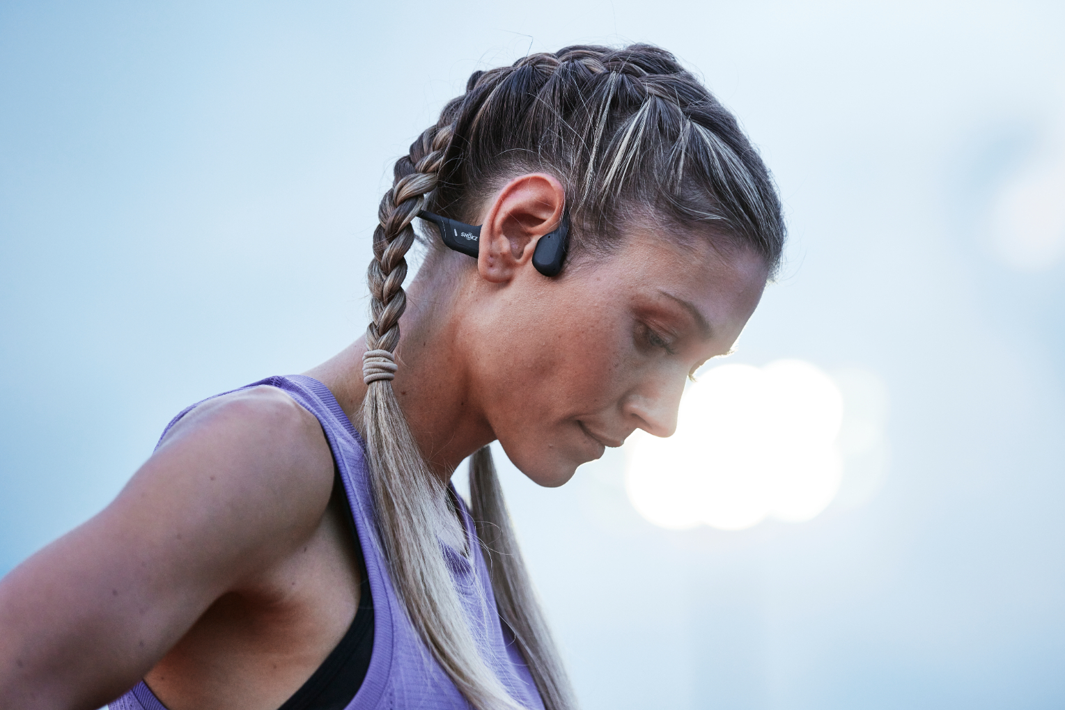 Tai nghe SHOKZ OPENRUN PRO S810 Màu Đen - Kháng nước chuẩn IP55 Bluetooth v5.1 thể thao dẫn truyền âm thanh qua xương - Hàng chính hãng