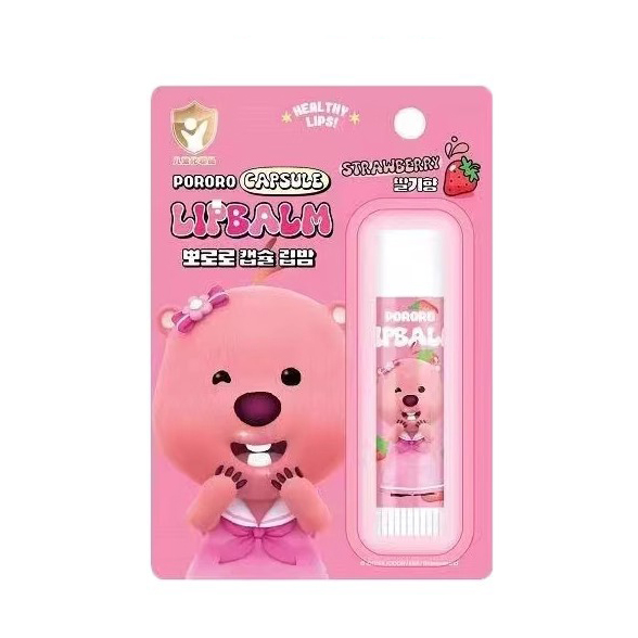 Son dưỡng chống nứt nẻ môi Pororo Lipbalm Hàn Quốc 4.2g