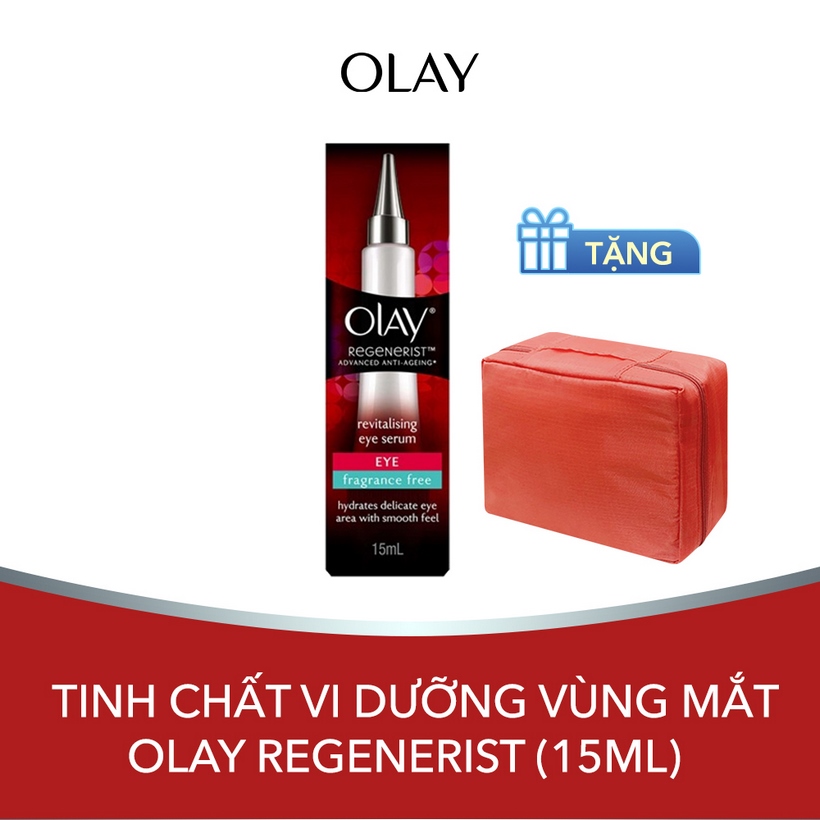 Tinh Chất Vi Dưỡng Vùng Mắt Olay Regenerist (15ml) [Tặng Túi Tiện Ích]