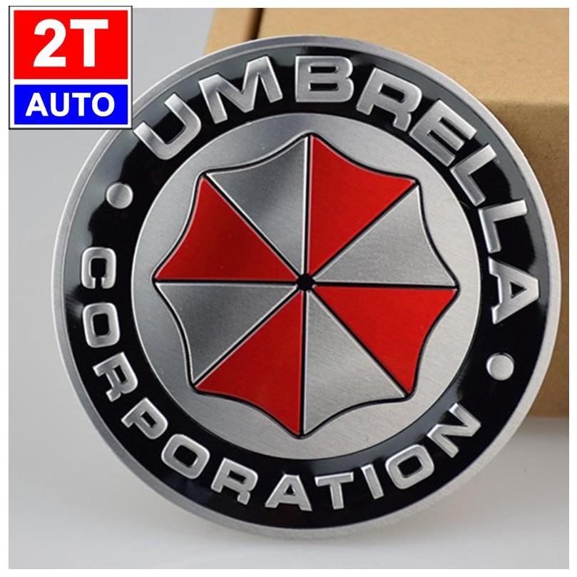 LOGO UMBRELLA dán trang trí xe hơi xe máy: SKU:143