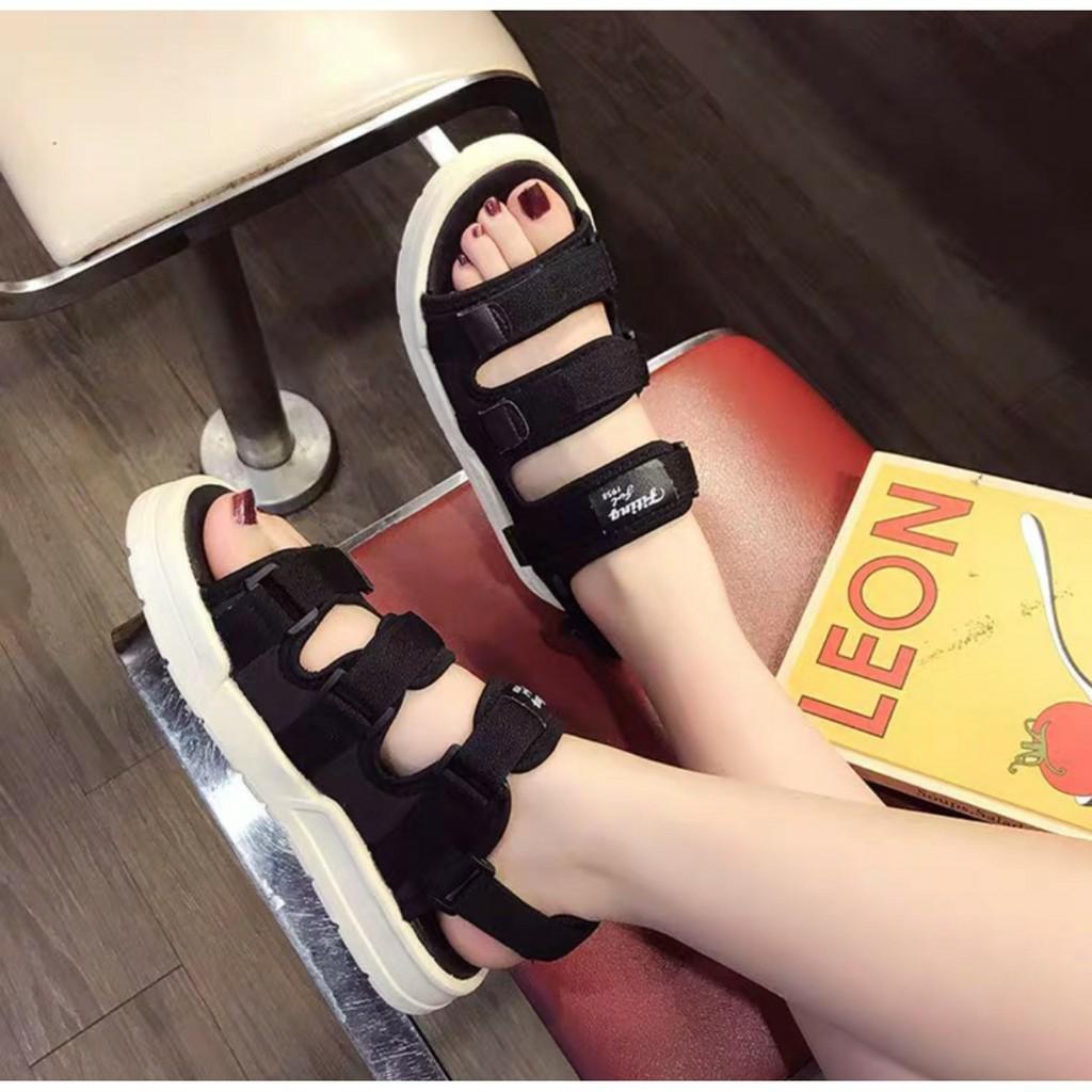 Sandal Hàn Quốc 3 quai đế bằng Fiting 1958 mới nhất 2021