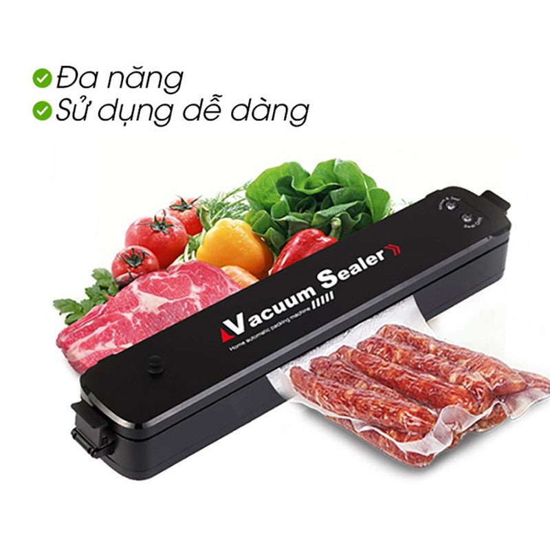 Máy Hút Chân Không Thực Phẩm Kèm Hàn Miệng Túi Vacuum Sealer