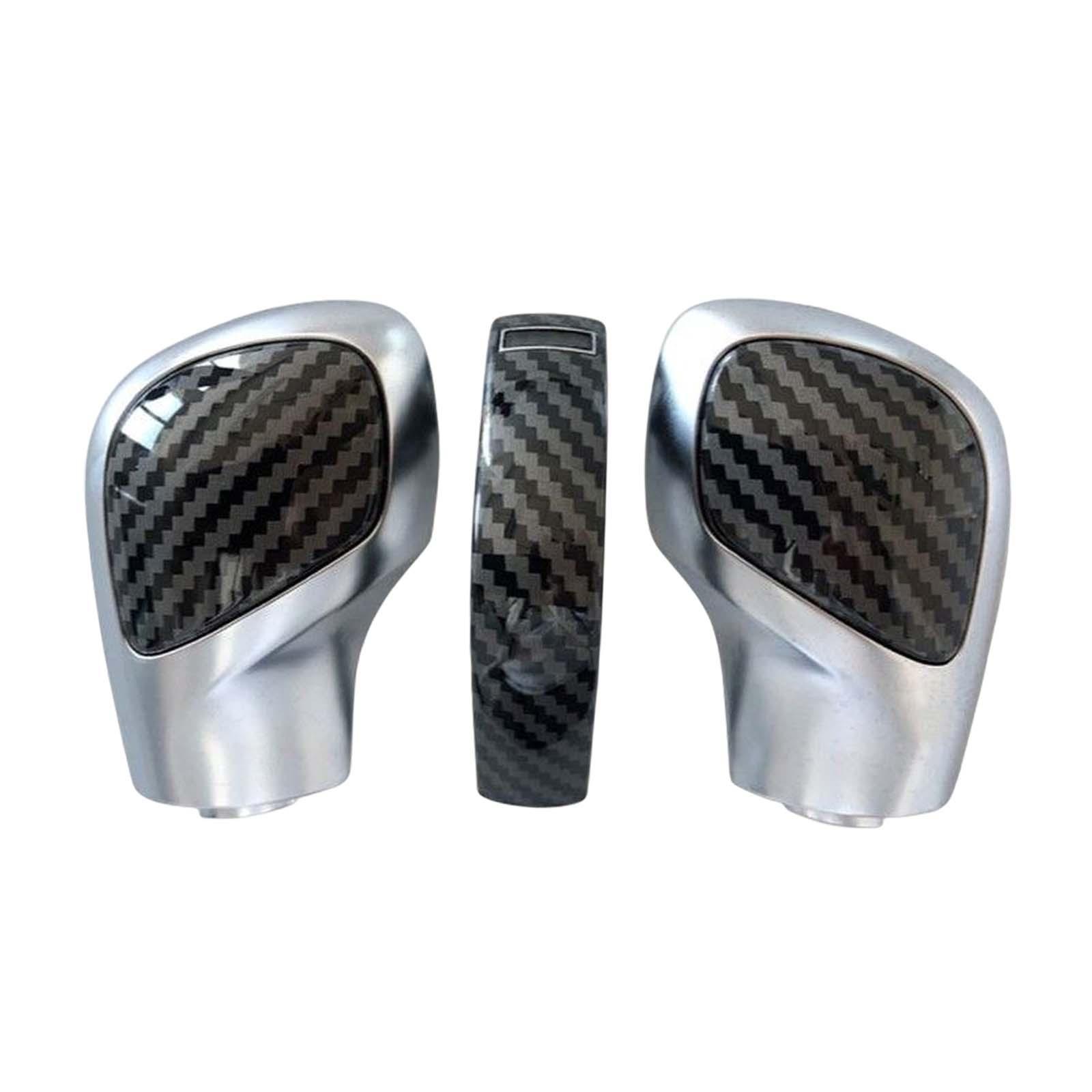 Auto Gear Knob Cover Trim, Decoration, Parts, Replacement, Accessory Car Interior Knob Gear Side Cover for B7 B8