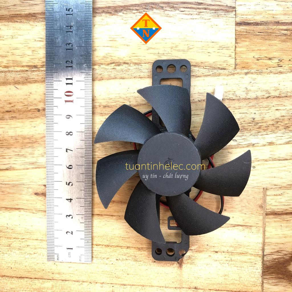 Quạt bếp từ, bếp hồng ngoại 18Vdc đường kính 8.5cm # phụ tùng bếp từ