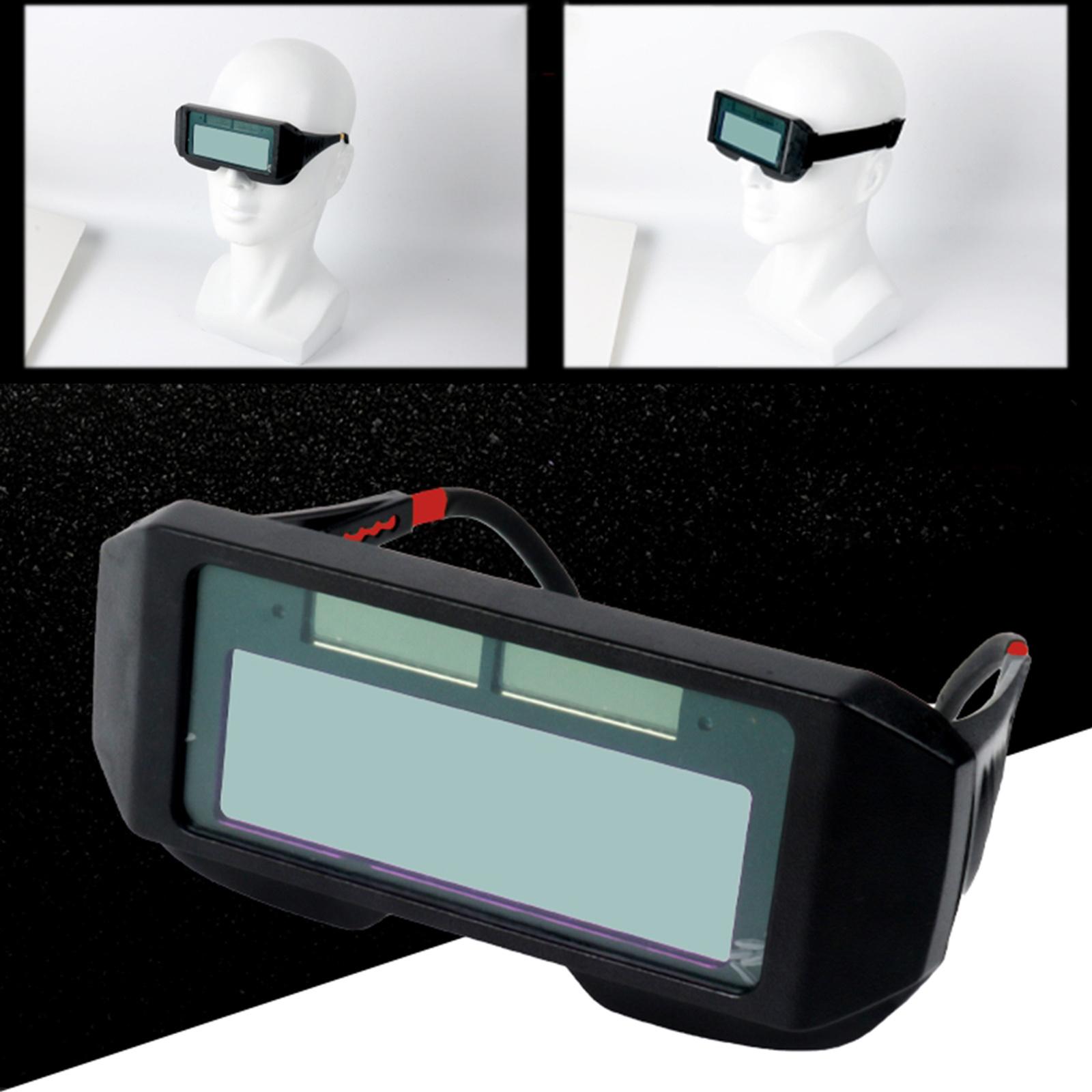 Auto Darkening Welding Goggles Protective Welder Helmet Anti-glare Black