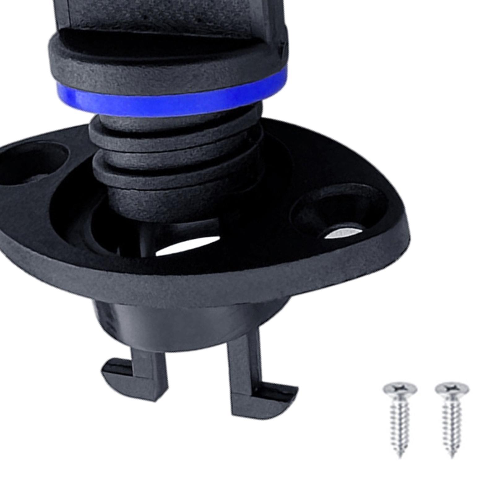 2x 1 Inch Marine Boat Drain Plug, Standard Thread, Universal with Screws, Replacement , Kayak  , Inflatable Boat