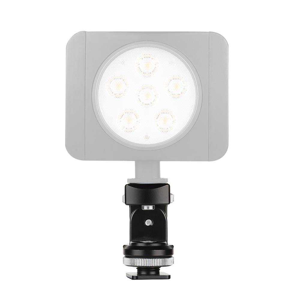 Bộ điều hợp góc chụp có thể điều chỉnh với giá treo vít 1/4 inch cho video bằng hợp kim nhôm
