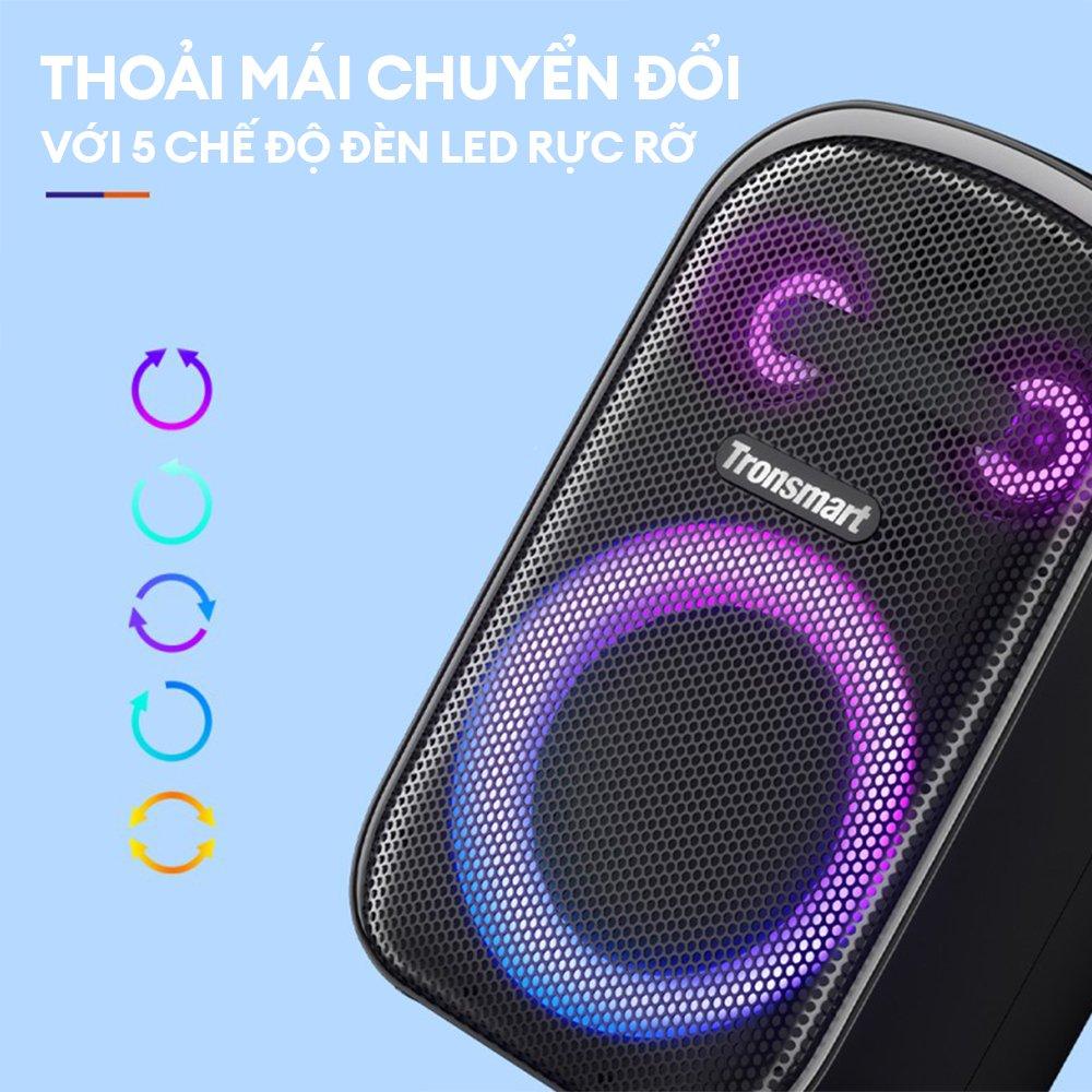 Loa Karaoke Bluetooth 5.3 Tronsmart Halo 110/100 Công suất 60W Chuẩn kháng nước IPX6 Thời gian chơi nhạc lên đến 18 giờ | Bảo hành chính hãng 12 tháng | TM-862339