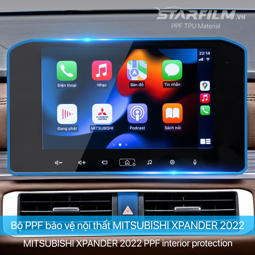 Mitsubishi Xpander 2022 PPF TPU chống xước tự hồi phục STARFILM