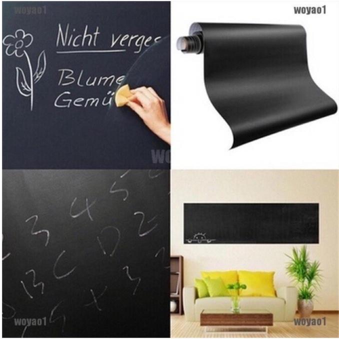 Bảng đen viết dán tường size 90x100cm (Cái)