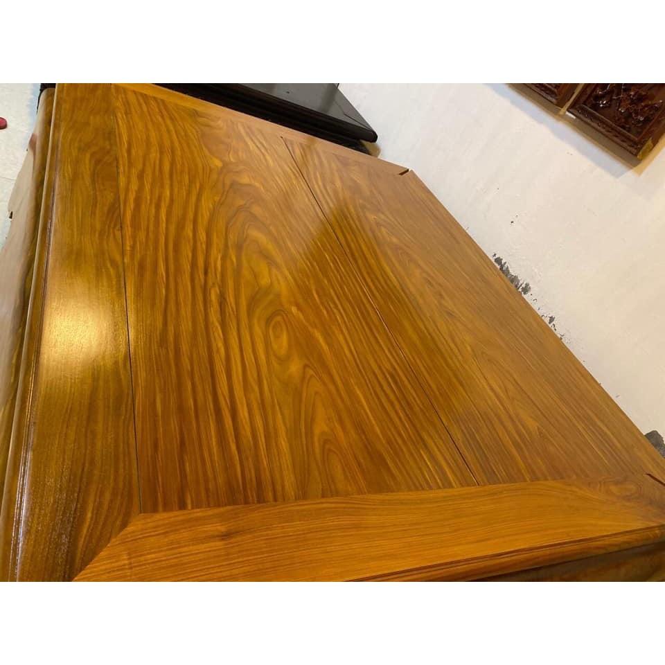 Sập Nằm Trơn Gỗ Cẩm Vàng