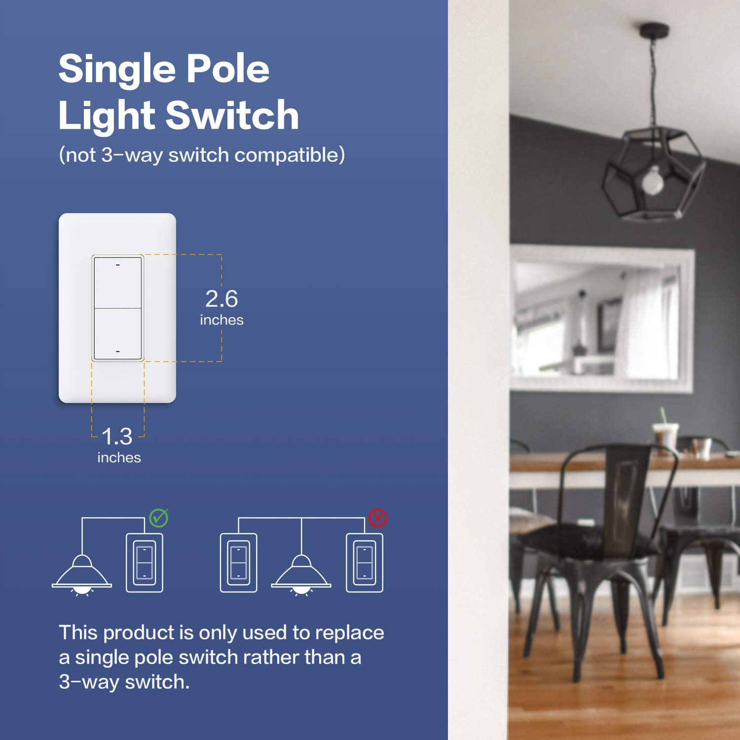 Công tắc chữ nhật thông minh Aqara Q1 Smart Wall Switch US Zigbee - Bản Quốc Tế - Hàng Chính Hãng