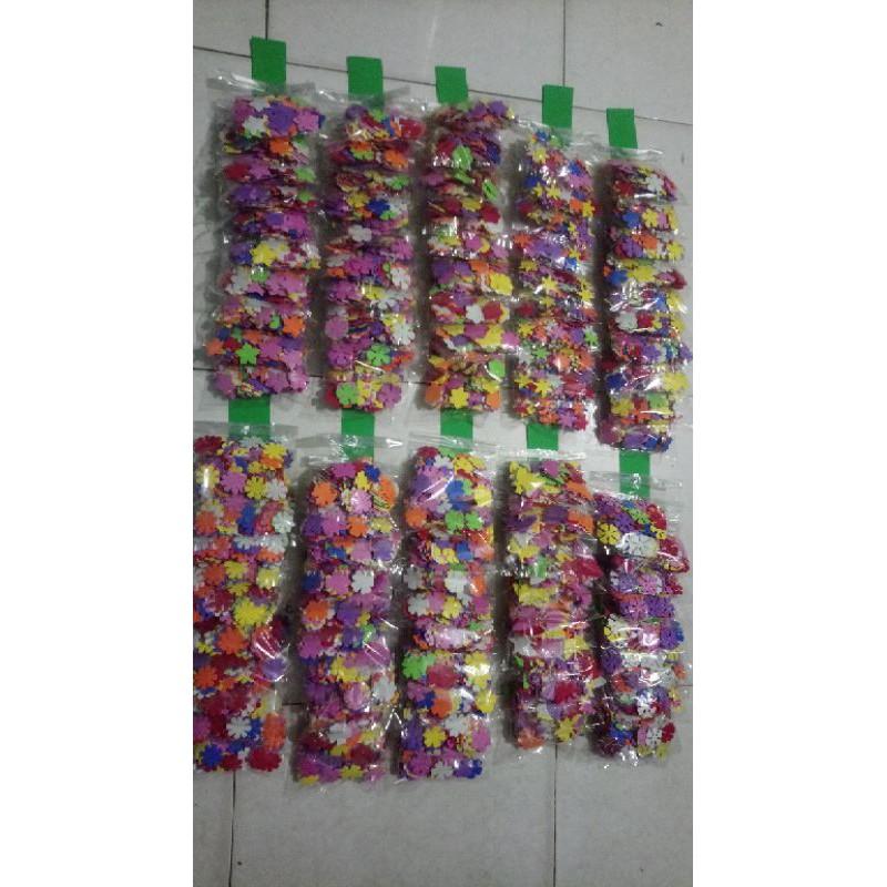 Hoa xốp dập sẵn,
