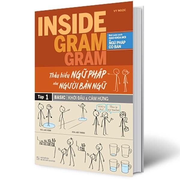 Inside Gram Gram Thấu Hiểu Ngữ Pháp Như Người Bản Ngữ - Tập 1: Basic Khởi Đầu &amp; Cảm Hứng