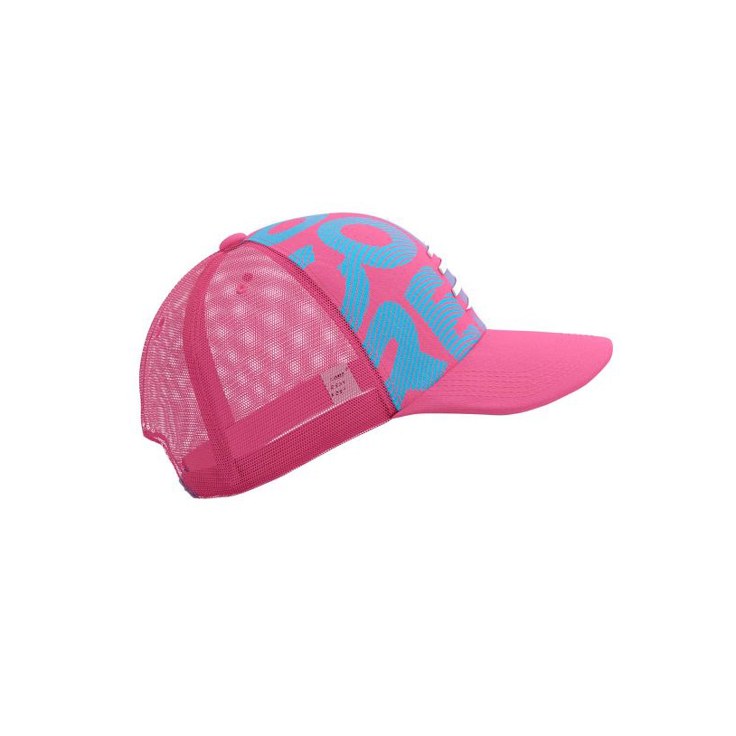 Mũ Chạy Bộ Compres Trucker Cap - Hot Pink/Hawaiian Ocean