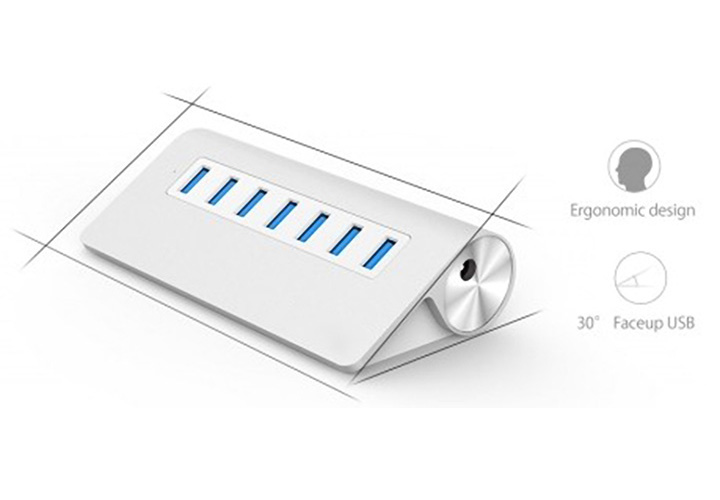 Bộ hub chia 7 cổng USB 3.0 M3H7