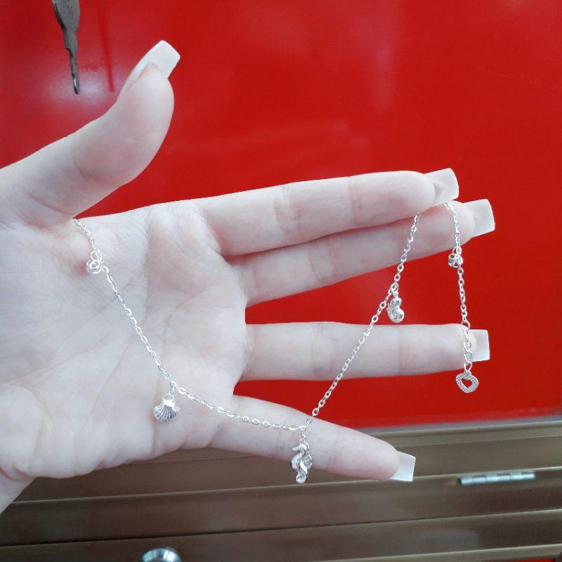 Lắc chân bạc cao cấp  YN JEWELRY