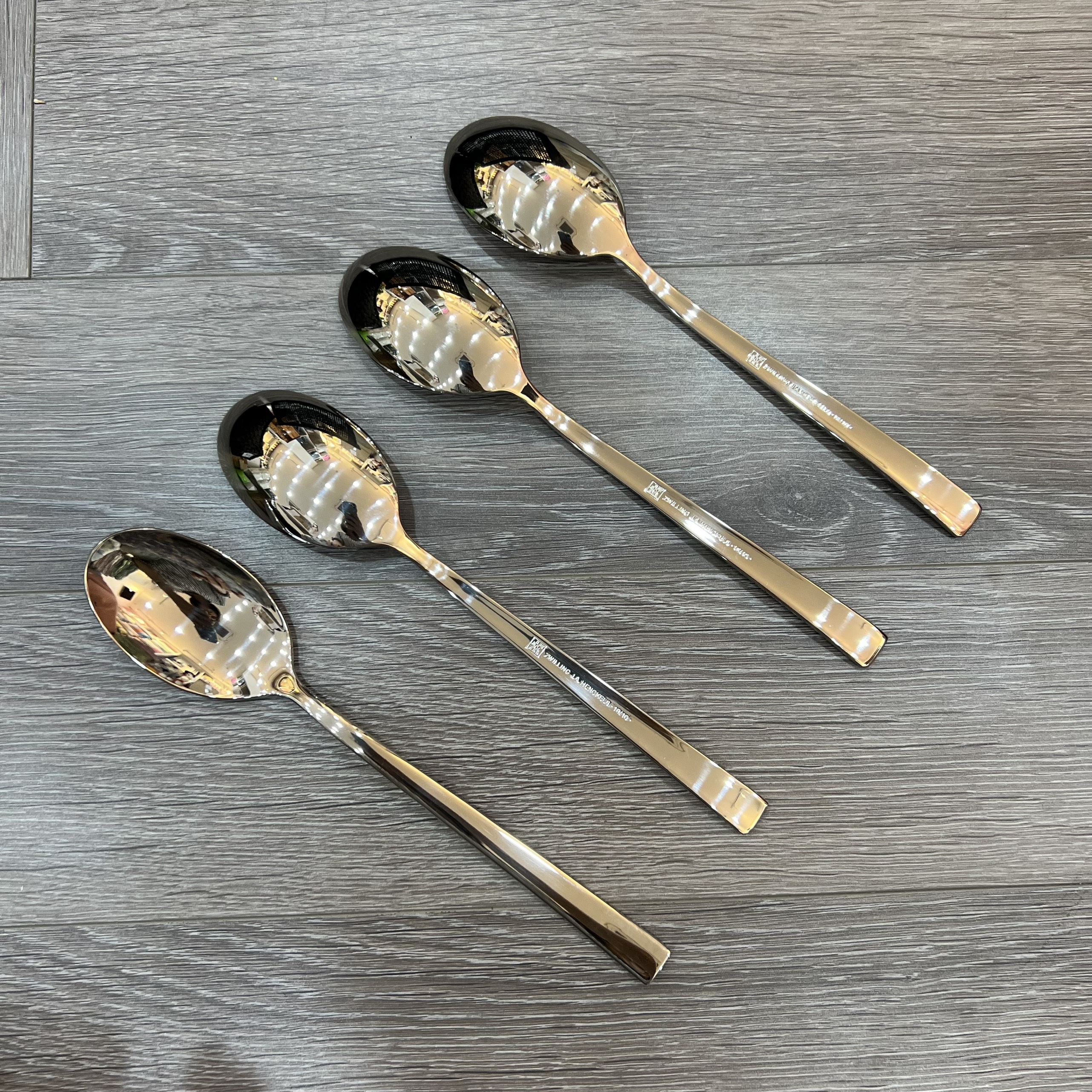 Combo 10 muỗng phổ thông dài 19.5cm đuôi vuông - MUONG02202