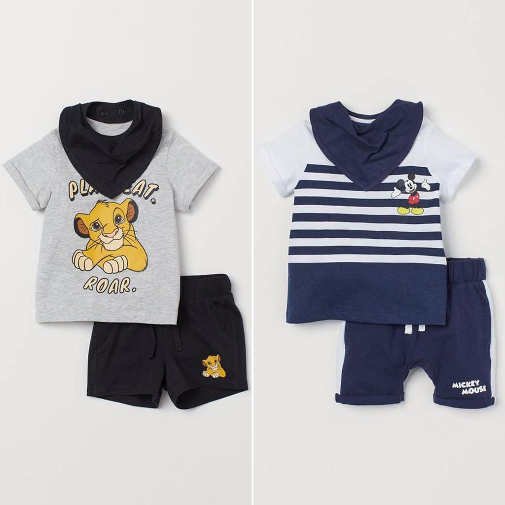 Set 3 chi tiết xuất dư bé trai