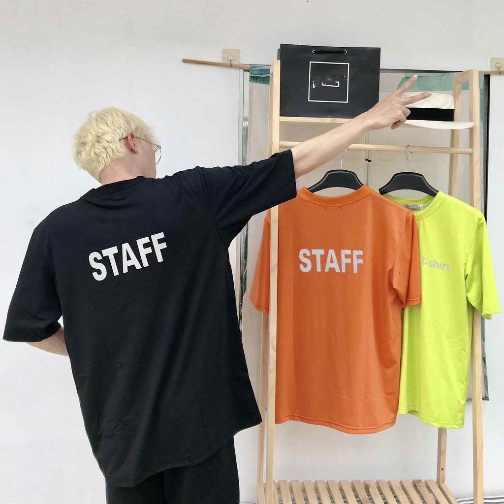 Áo thun Stee Phản quang STAFF Trùm Unisex
