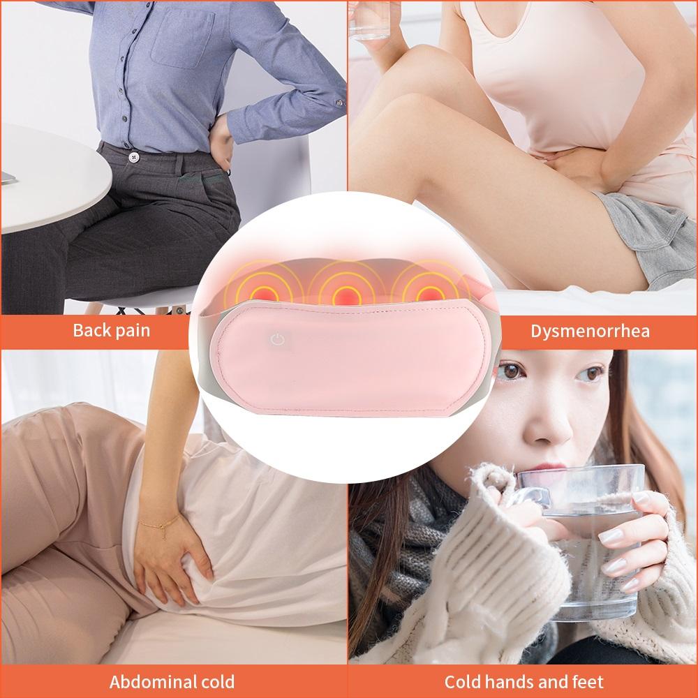 Có Thể Giặt Ấm Cung Điện Dây Điện Làm Nóng Nữ Tử Cung Kinh Nguyệt Đau Bụng Bị Đau Mỏi 6 Chế Độ Máy Mát Xa Nóng Nén Hiện Vật