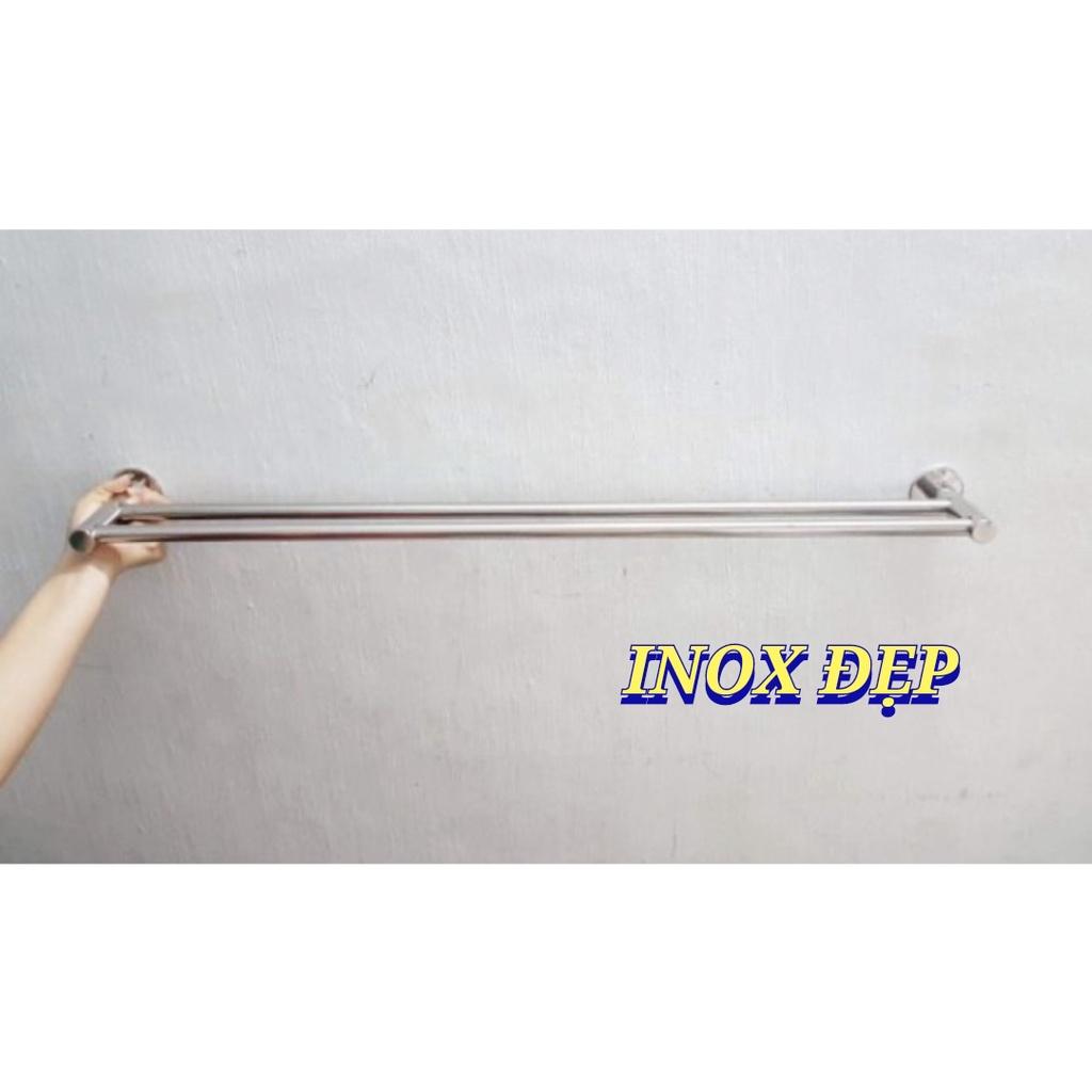 Thanh treo khăn INOX 304,Máng khăn đơn/đôi - Vắt khăn inox,Thanh treo khăn đơn,đôi cao cấp inox sus 304