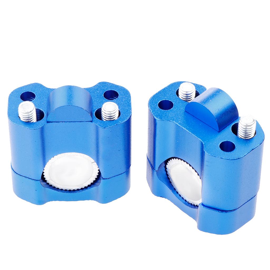 Aluminum Alloy Motorcycle  22mm-28mm Handlebar Riser Mounting Clamp Adapter