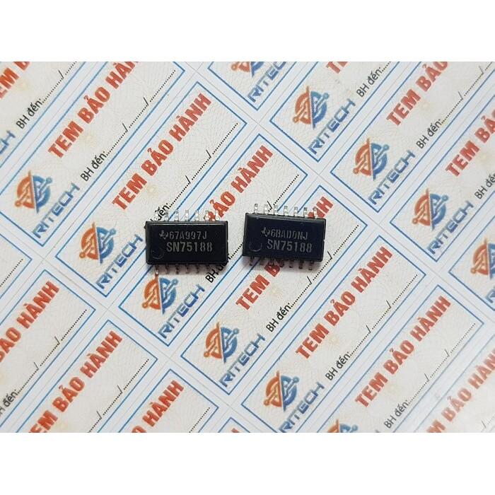 COMBO 4 CON  SN75188 IC Chuyên Dụng SOP-14 HÀNG CHÍNH HÃNG