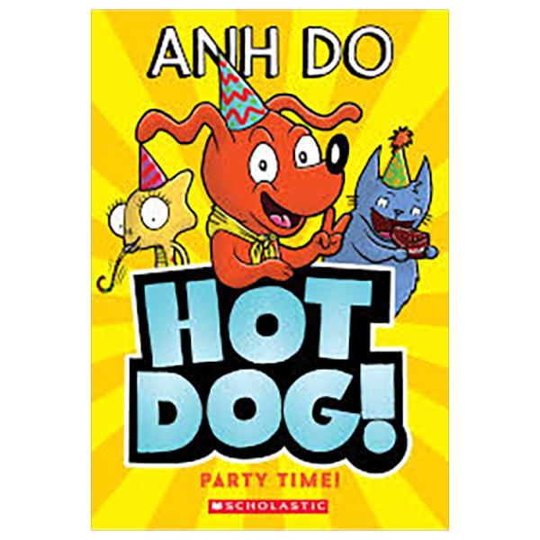 Sách ngoại văn: Hotdog! - Book 2 - Party Time! (With Storyplus)
